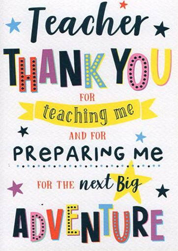 Picture of THANK YOU TEACHER CARD